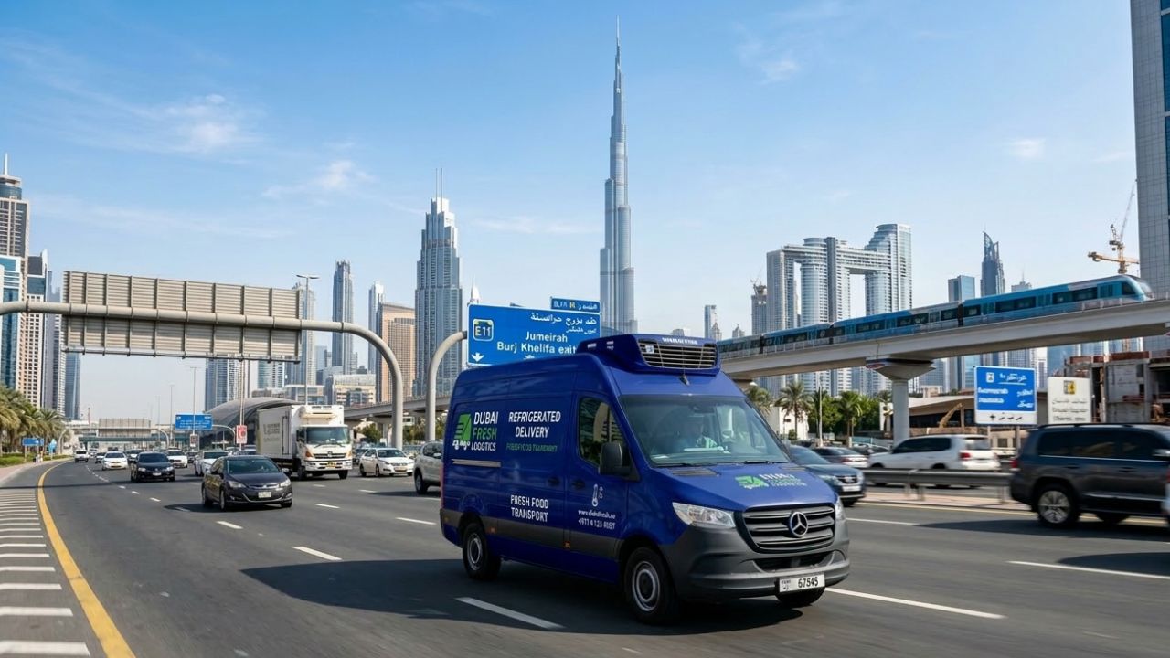 Chiller Van for Rent in Dubai Reliable Rental Service